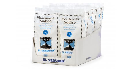 Bicarbonato El Vesubio 1 kg. (8 bolsas)