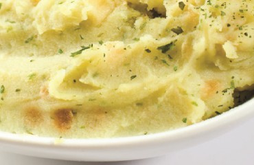 Receta puré patatas bicarbonato El Vesubio
