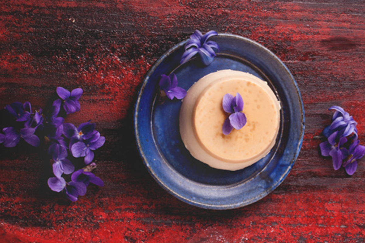 Receta postre fácil El Vesubio: Panacota de calabaza