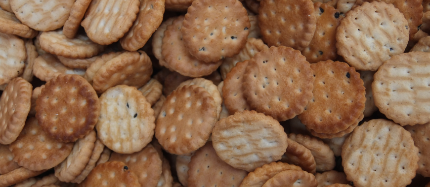 Receta Sodas El Vesubio Galletitas saladas con aceitunas y tomillo